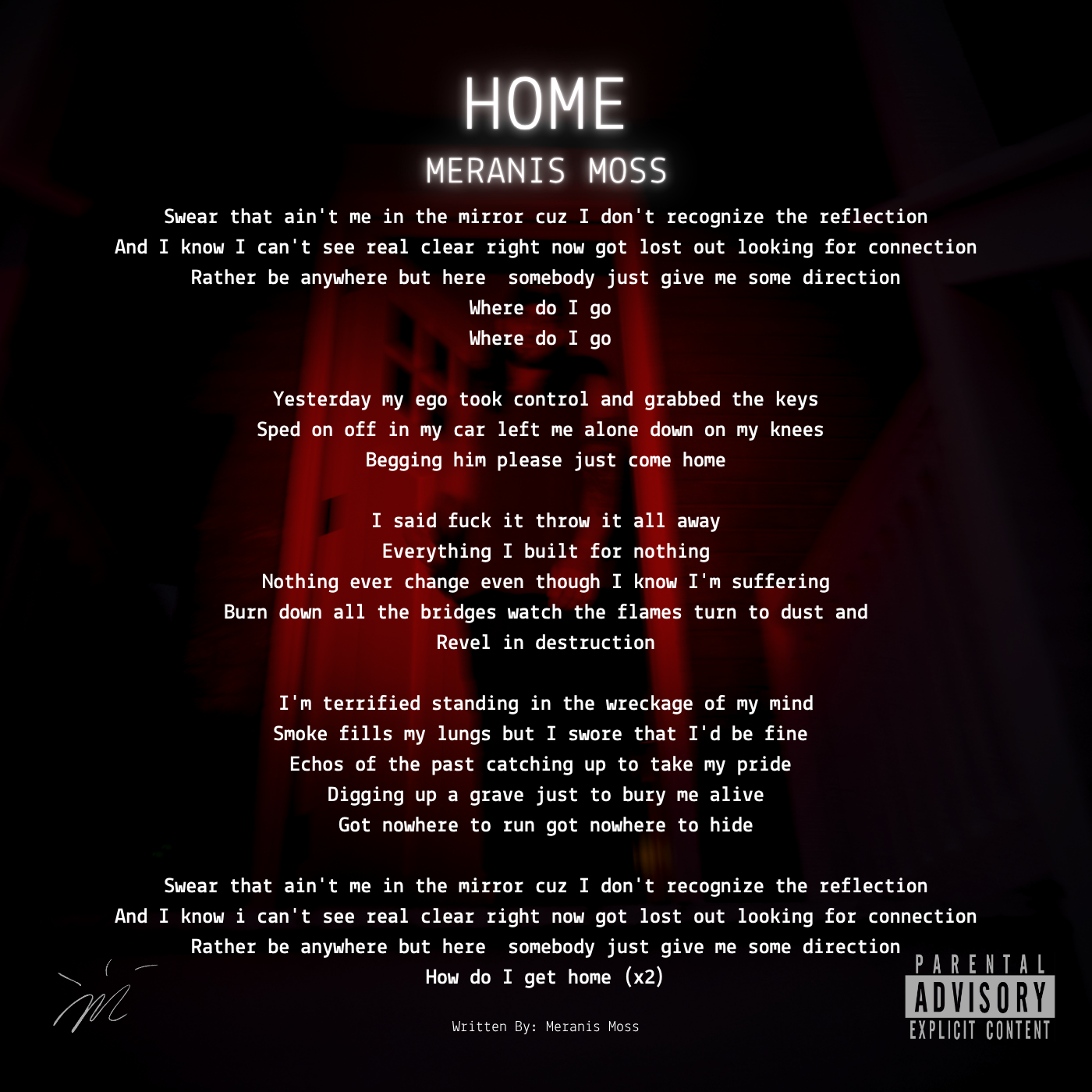 (Digital Download - Single) 03. Home - Meranis Moss