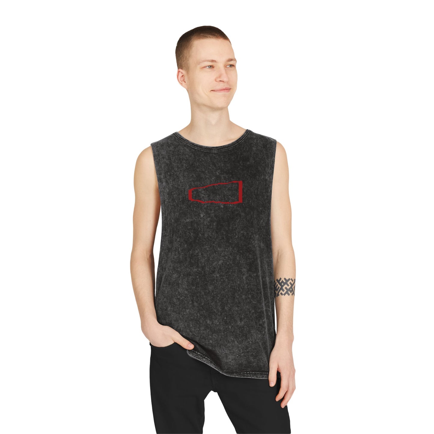 MASKS COLLECTION - Stonewash Tank Top
